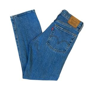 Levi's Women's Straight Leg Blue Jeans Size 25
